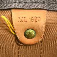 Louis Vuitton Keepall Bandouliere Bag Monogram Canvas Brown Canvas Travel Bag Bag (Authentic Pre-Loved)