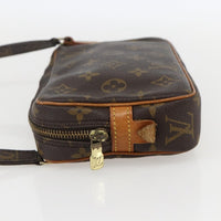 Louis Vuitton Pochette Marly Bandouliere Bag Monogram Canvas Brown Canvas Clutche & Pouche Bag (Authentic Pre-Loved)