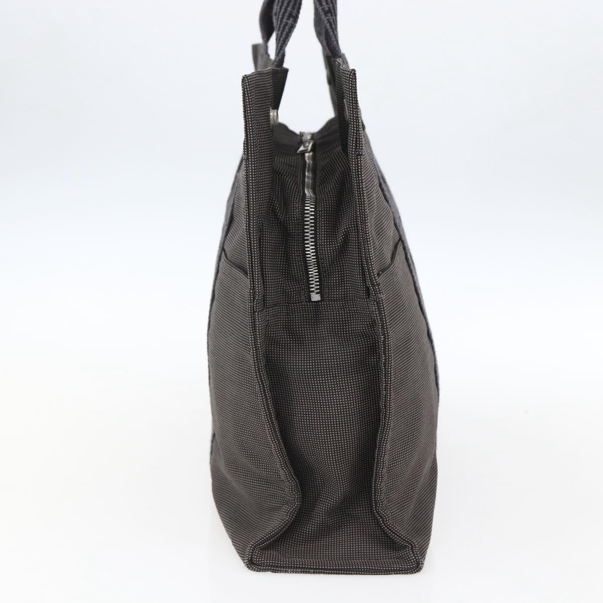 Hermes Fourre-Tout Herline Canvas Gray Canvas Tote Bag Bag (Pre-Loved)