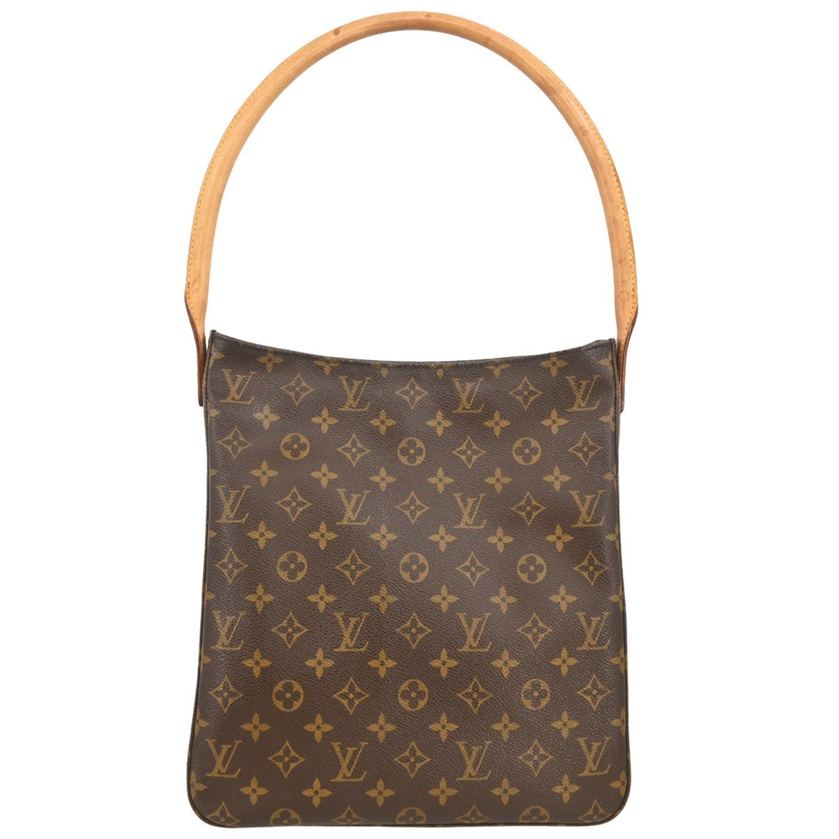 Louis Vuitton Louis Vuitton Monogram Looping Handbag Monogram Canvas Brown Canvas Shoulder Bag Bag (Pre-Loved)