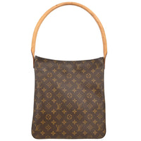 Louis Vuitton Louis Vuitton Monogram Looping Handbag Monogram Canvas Brown Canvas Shoulder Bag Bag (Pre-Loved)