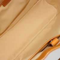 Louis Vuitton Lucille Handbag Mini Lin Beige Canvas Tote Bag Bag (Authentic Pre-Loved)