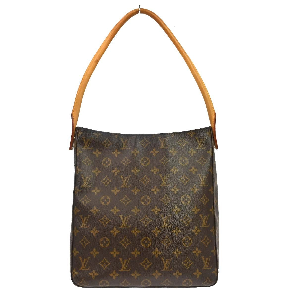Louis Vuitton Monogram Looping Handbag Monogram Canvas Brown Canvas Shoulder Bag Bag (Pre-Loved)