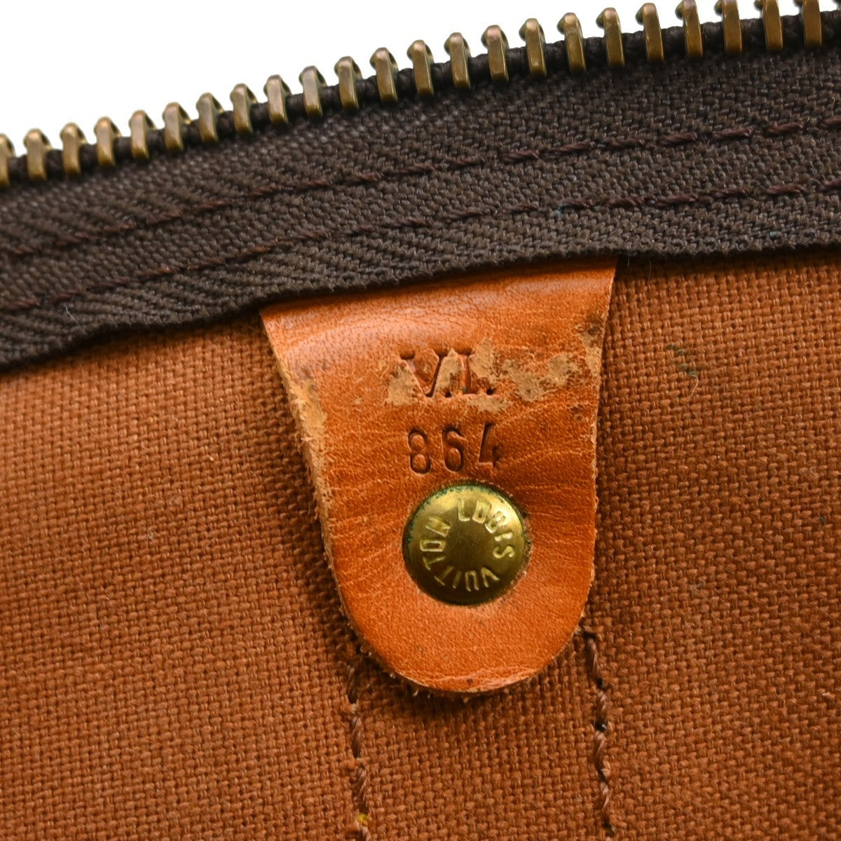 Louis Vuitton Louis Vuitton Keepall Bag Monogram Canvas Brown Canvas Travel Bag Bag (Pre-Loved)