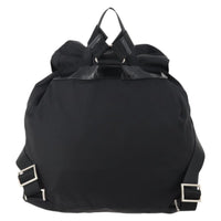 Prada Double Front Pocket Backpack Tessuto Black Nylon Backpack Bag (Authentic Pre-Loved)