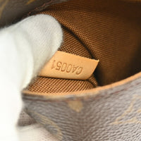 Louis Vuitton Louis Vuitton Pochette Gange Monogram Canvas Brown Canvas Clutche & Pouche Bag (Authentic Pre-Loved)