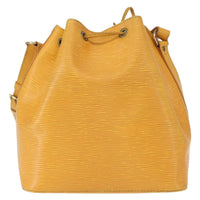 Louis Vuitton Petit Noe Handbag Epi Leather Yellow Leather Shoulder Bag Bag (Pre-Loved)