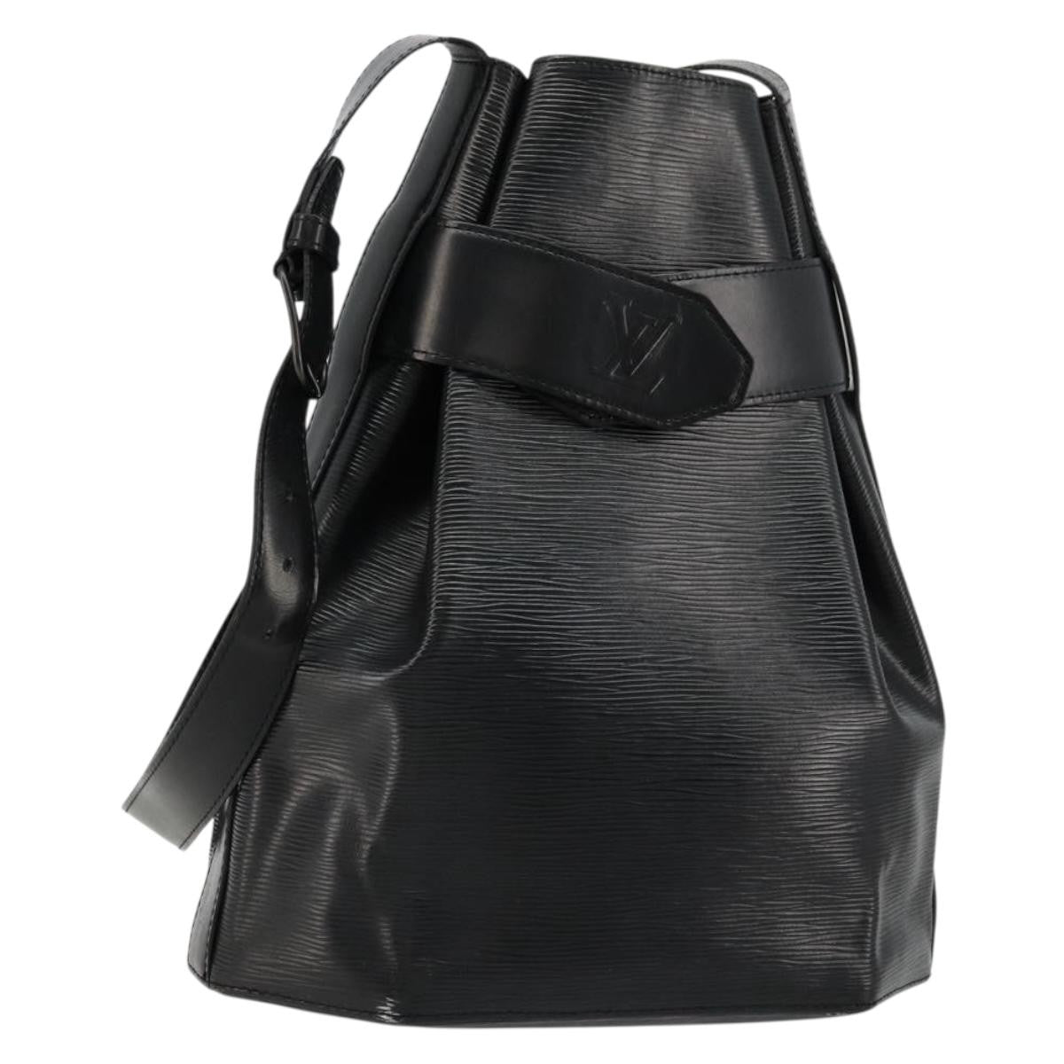 Louis Vuitton Vintage Sac D'epaule Handbag Epi Leather Black Leather Shoulder Bag Bag (Authentic Pre-Loved)