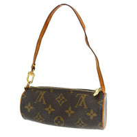 Louis Vuitton Louis Vuitton Papillon Pochette Monogram Canvas Brown Canvas Clutche & Pouche Bag (Pre-Loved)
