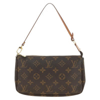 Louis Vuitton Pochette Accessoires Nm Monogram Canvas Brown Canvas Clutche & Pouche Bag (Pre-Loved)