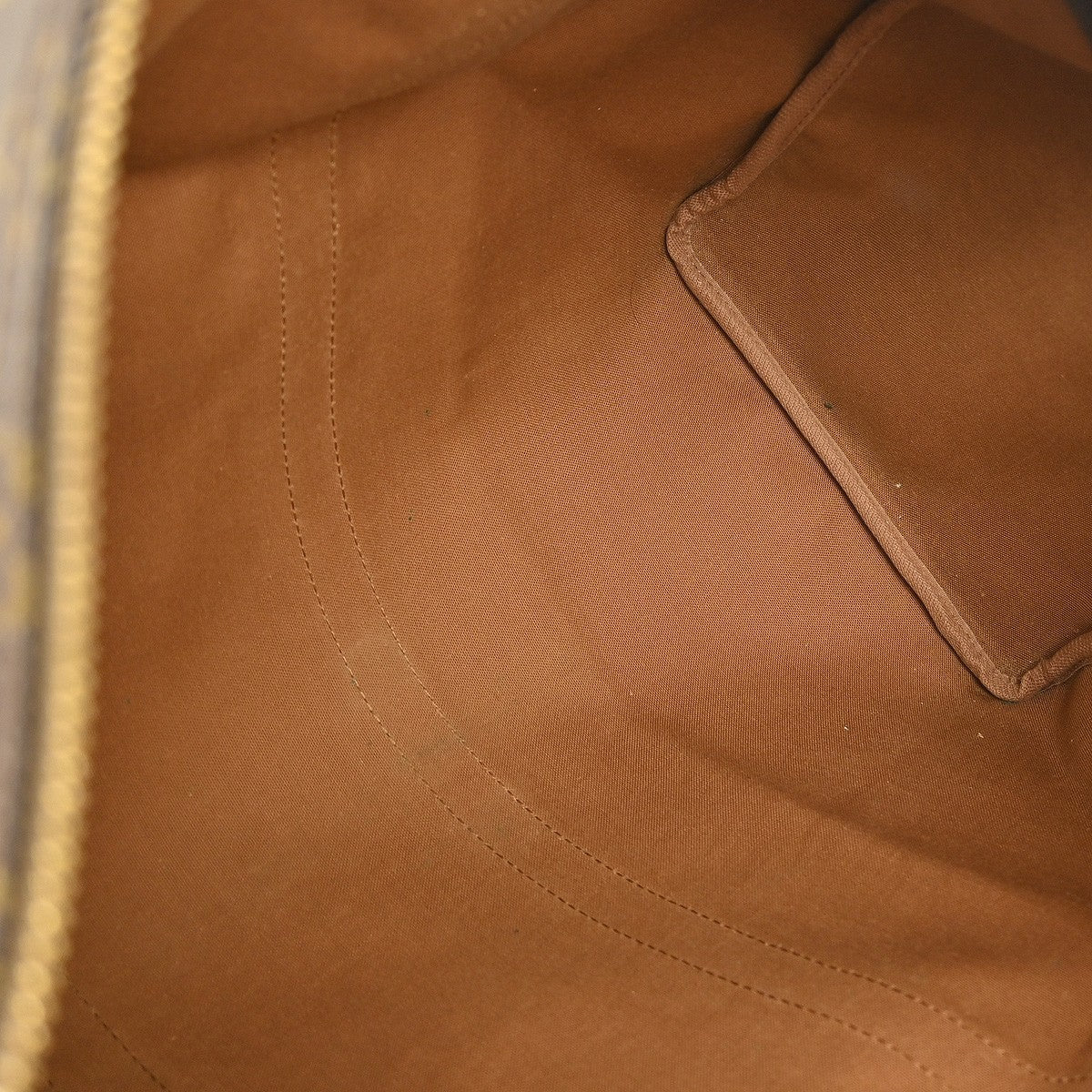 Louis Vuitton Keepall Bag Monogram Canvas Brown Canvas Travel Bag Bag (Authentic Pre-Loved)