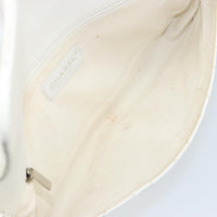 Chanel Vintage Timeless Cc Adjustable Shoulder Bag Quilted Calfskin White Leather Shoulder Bag Bag (Authentic Pre-Loved)