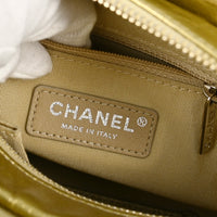 Chanel Gabrielle Hobo Quilted Metallic Aged Calfskin Gold Leather Shoulder Bag Bag (Authentic Pre-Loved)