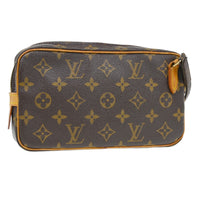 Louis Vuitton Pochette Marly Bandouliere Bag Monogram Canvas Brown Canvas Shoulder Bag Bag (Authentic Pre-Loved)