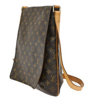 Louis Vuitton Musette Salsa Handbag Monogram Canvas Brown Canvas Shoulder Bag Bag (Authentic Pre-Loved)