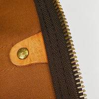 Louis Vuitton Keepall Bag Monogram Canvas Brown Canvas Travel Bag Bag (Pre-Loved)