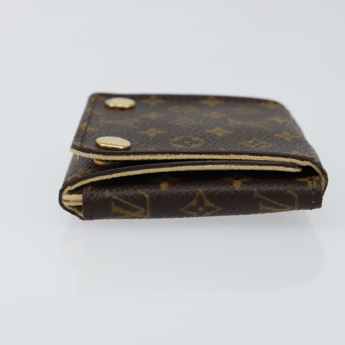 Louis Vuitton Case Jewelry Box Canvas Brown Canvas Wallets Accessory (Pre-Loved)