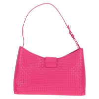 Salvatore Ferragamo Gancini Shoulder Bag Leather Pink Leather Shoulder Bag Bag (Pre-Loved)