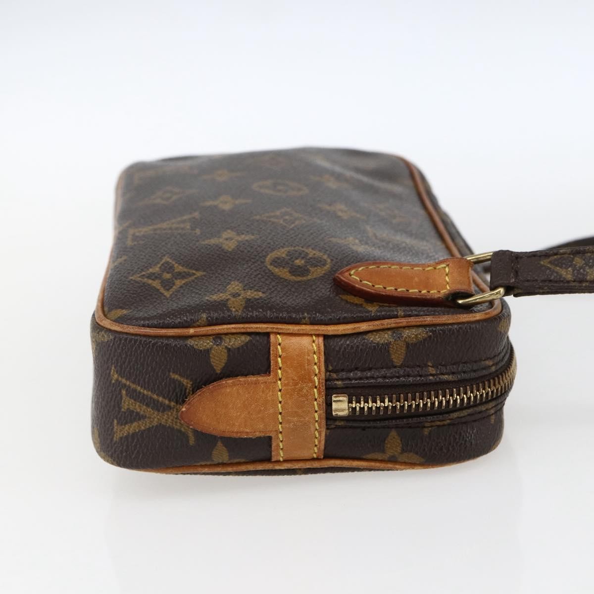 Louis Vuitton Pochette Marly Bandouliere Bag Monogram Canvas Brown Canvas Shoulder Bag Bag (Authentic Pre-Loved)