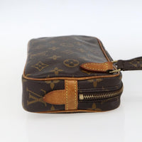 Louis Vuitton Pochette Marly Bandouliere Bag Monogram Canvas Brown Canvas Shoulder Bag Bag (Authentic Pre-Loved)