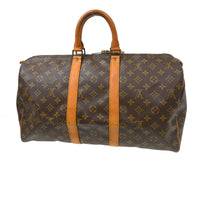 Louis Vuitton Louis Vuitton Keepall Bag Monogram Canvas Brown Canvas Travel Bag Bag (Pre-Loved)
