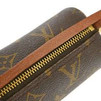 Louis Vuitton Papillon Pochette Monogram Canvas Brown Canvas Clutche & Pouche Bag (Authentic Pre-Loved)