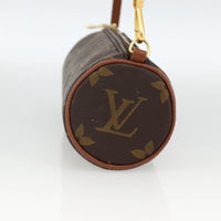 Louis Vuitton Papillon Pochette Monogram Canvas Brown Canvas Clutche & Pouche Bag (Authentic Pre-Loved)