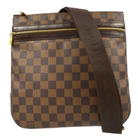 Louis Vuitton Bosphore Pochette Damier Brown Canvas Shoulder Bag Bag (Authentic Pre-Loved)