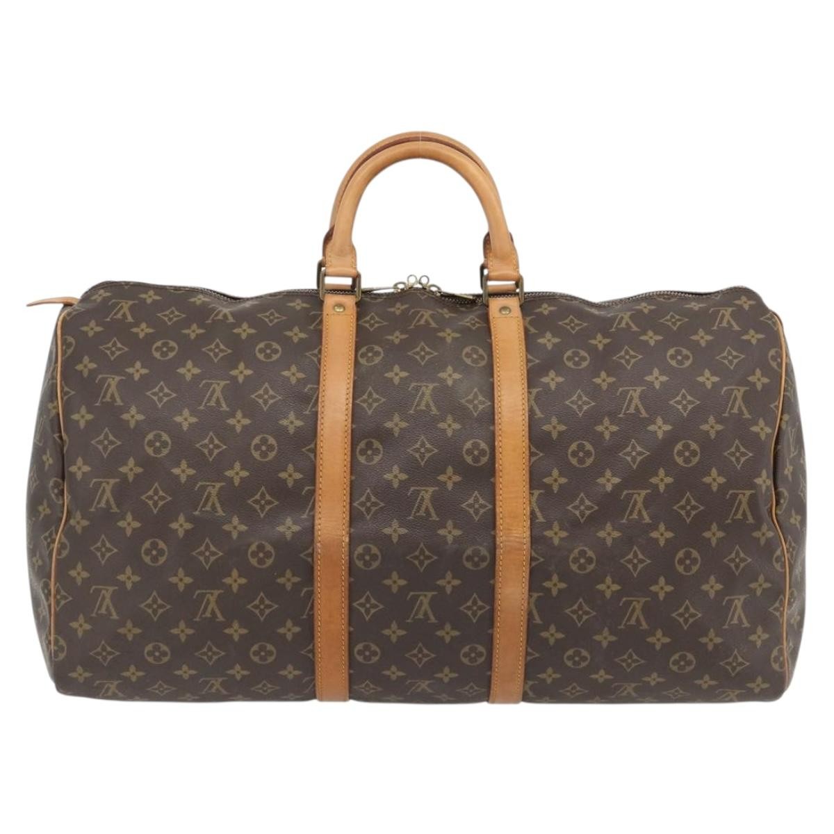 Louis Vuitton Keepall Bag Monogram Canvas Multicolour Canvas Travel Bag Bag (Authentic Pre-Loved)