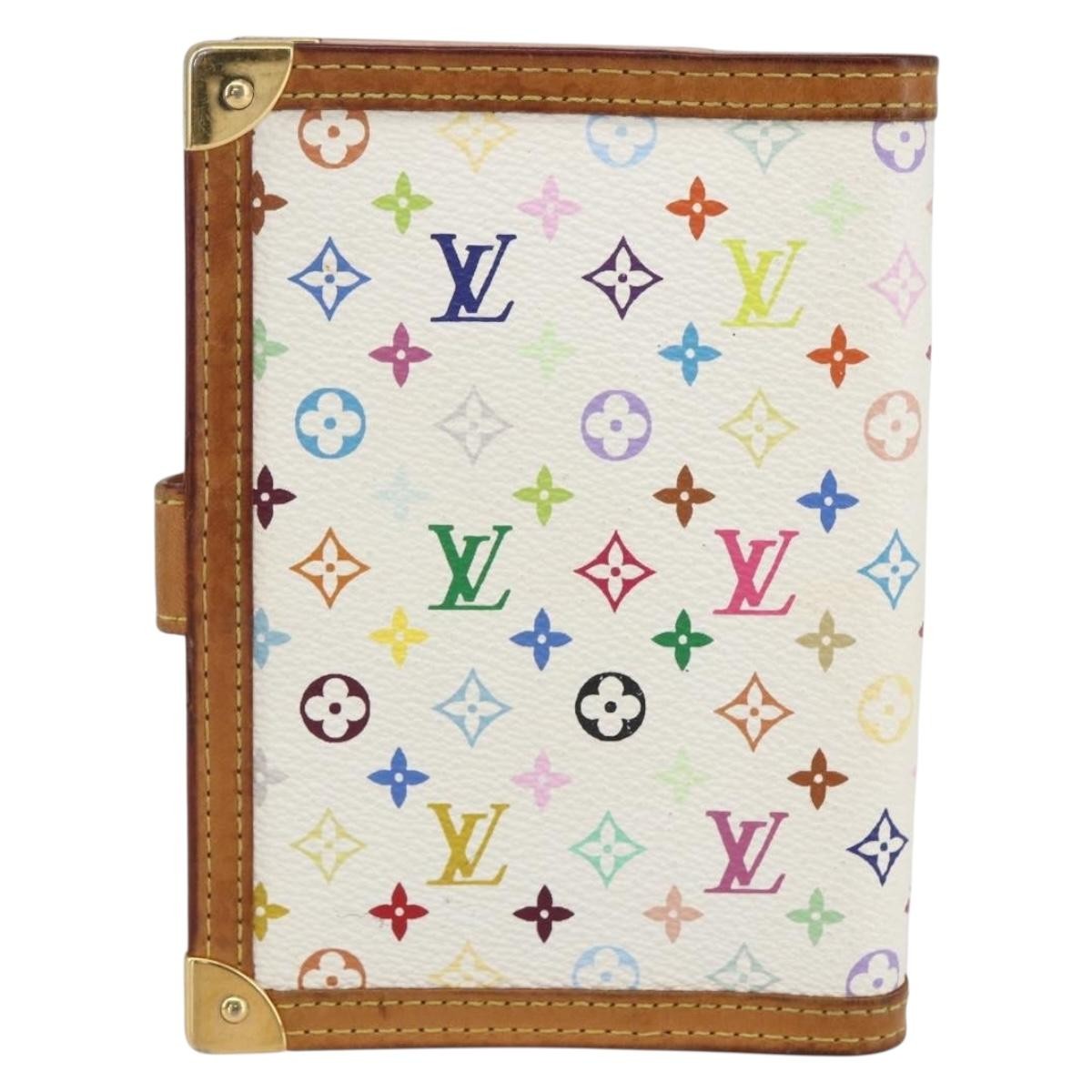 Louis Vuitton Agenda Cover Canvas Multicolor Multicolour Canvas Wallets Accessory (Authentic Pre-Loved)