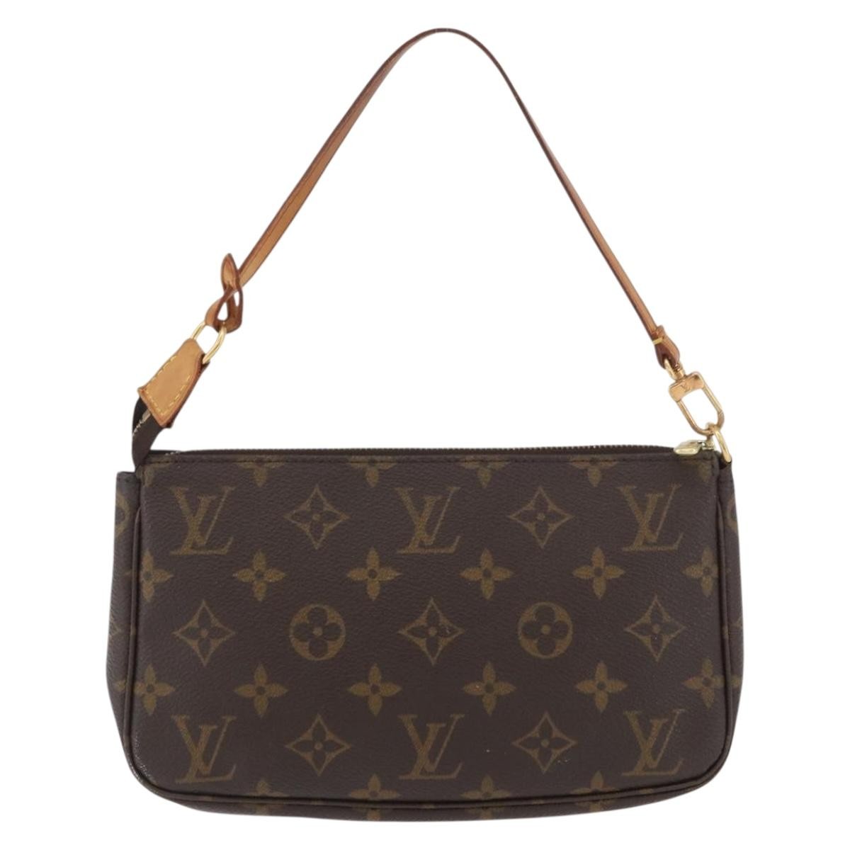 Louis Vuitton Pochette Accessoires Nm Monogram Canvas Brown Canvas Clutche & Pouche Bag (Pre-Loved)