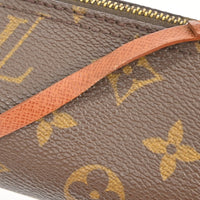 Louis Vuitton Louis Vuitton Papillon Pochette Monogram Canvas Brown Canvas Clutche & Pouche Bag (Authentic Pre-Loved)