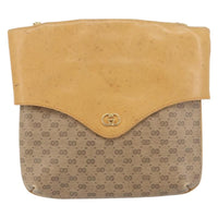 Gucci Micro Gg Supreme Shoulder Bag Gg Canvas Beige Pvc Shoulder Bag Bag (Pre-Loved)