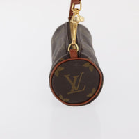 Louis Vuitton Louis Vuitton Papillon Pochette Monogram Canvas Brown Canvas Clutche & Pouche Bag (Pre-Loved)