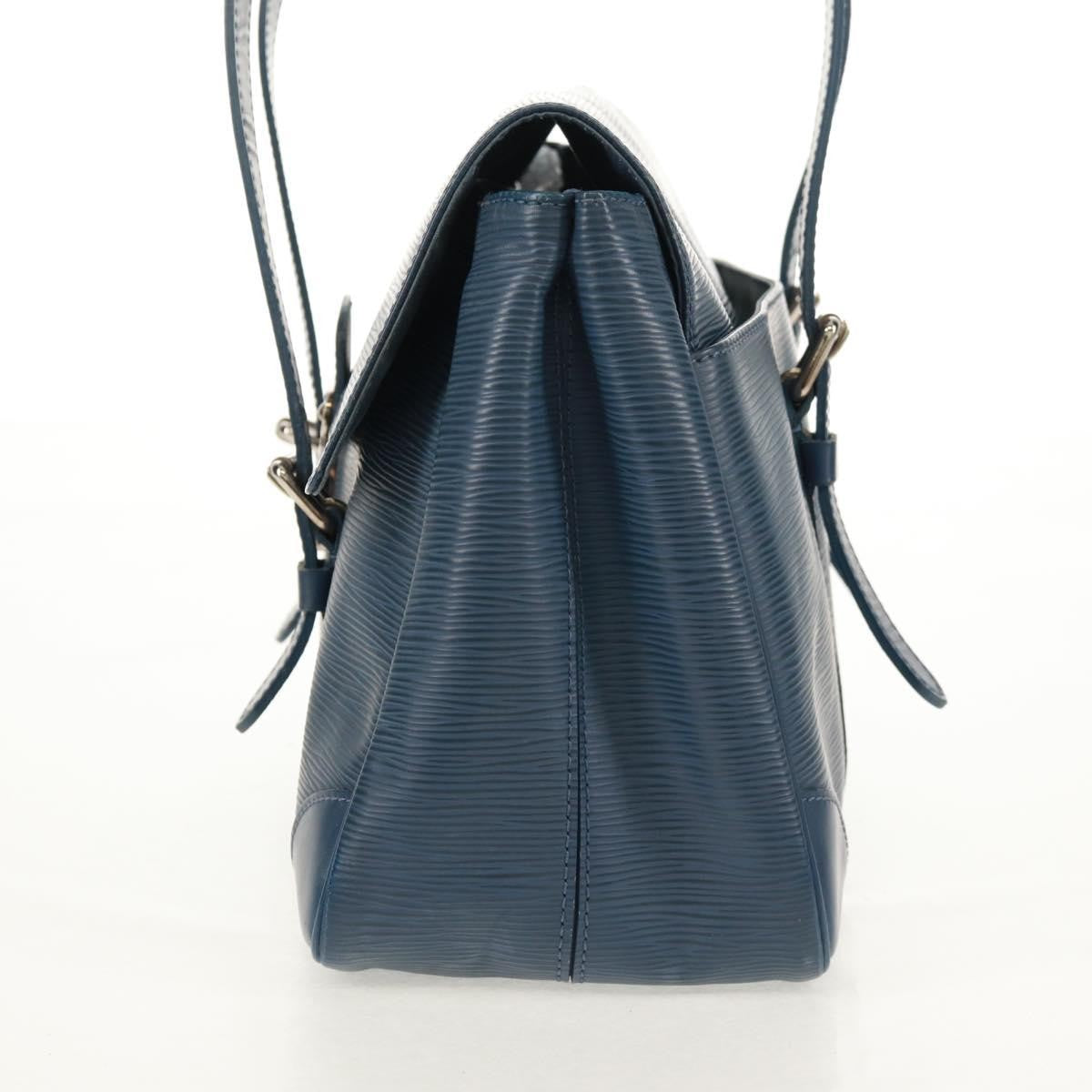 Louis Vuitton Segur Handbag Epi Leather Blue Leather Shoulder Bag Bag (Authentic Pre-Loved)