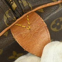 Louis Vuitton Keepall Bag Monogram Canvas Brown Canvas Travel Bag Bag (Authentic Pre-Loved)