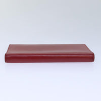 Hermes Agenda A6 Day Planner Housse Leather Red Leather Wallets Accessory (Authentic Pre-Loved)