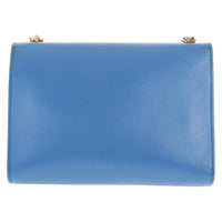 Salvatore Ferragamo Ginny Crossbody Bag Leather Blue Leather Shoulder Bag Bag (Authentic Pre-Loved)