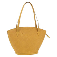 Louis Vuitton Saint Jacques Handbag Epi Leather Yellow Leather Shoulder Bag Bag (Pre-Loved)