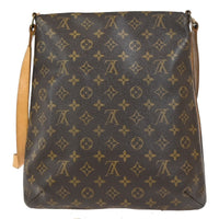 Louis Vuitton Musette Salsa Handbag Monogram Canvas Brown Canvas Shoulder Bag Bag (Authentic Pre-Loved)