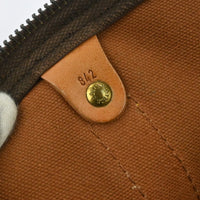 Louis Vuitton Keepall Bag Monogram Canvas Brown Canvas Travel Bag Bag (Pre-Loved)