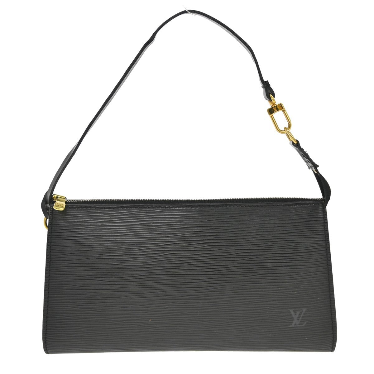 Louis Vuitton Louis Vuitton Pochette Accessoires Epi Leather Black Leather Clutche & Pouche Bag (Authentic Pre-Loved)
