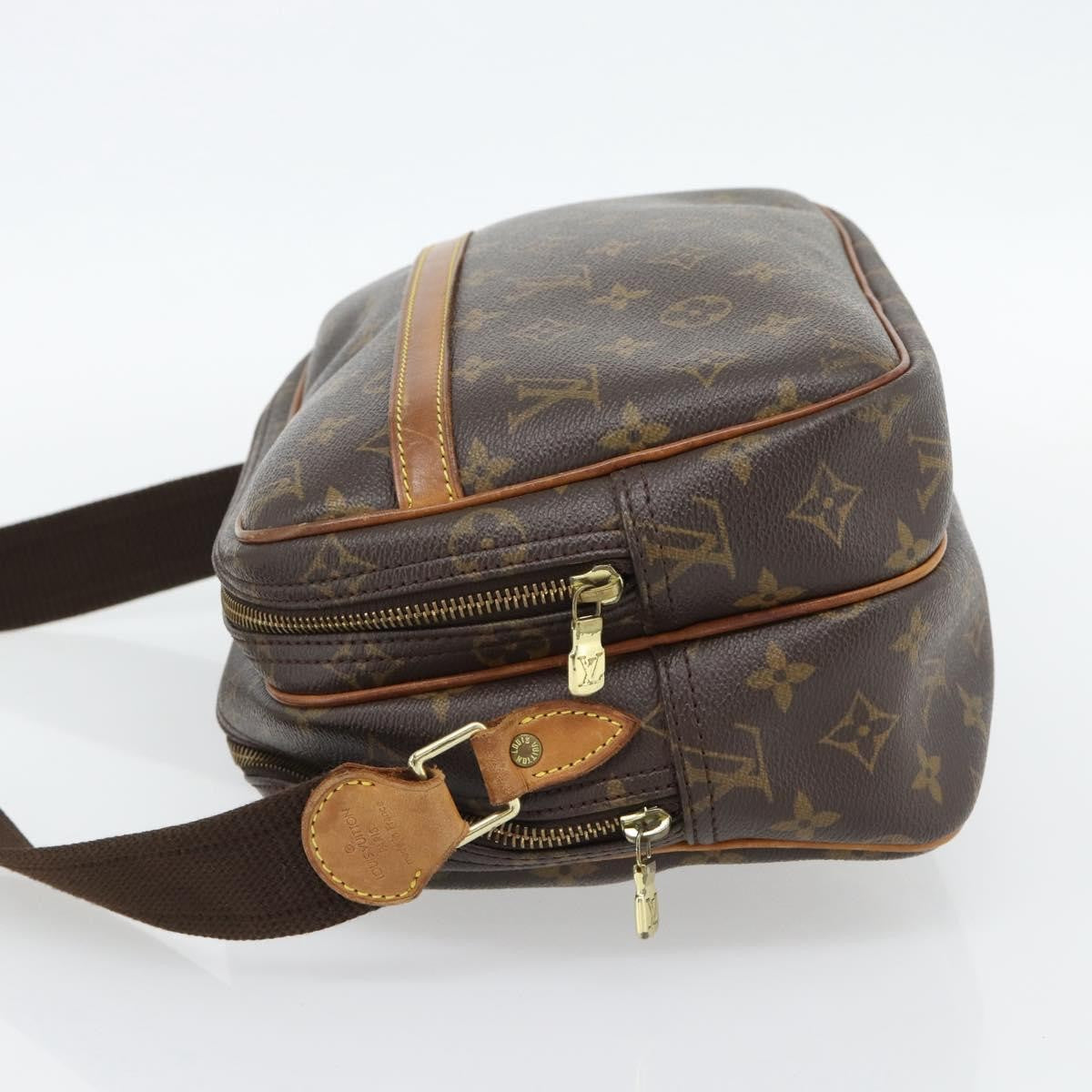 Louis Vuitton Reporter Bag Monogram Canvas Brown Canvas Shoulder Bag Bag (Authentic Pre-Loved)