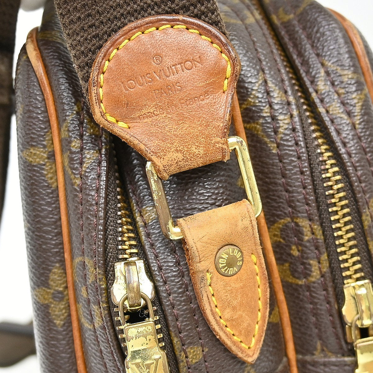 Louis Vuitton Louis Vuitton Reporter Bag Monogram Canvas Brown Canvas Shoulder Bag Bag (Authentic Pre-Loved)