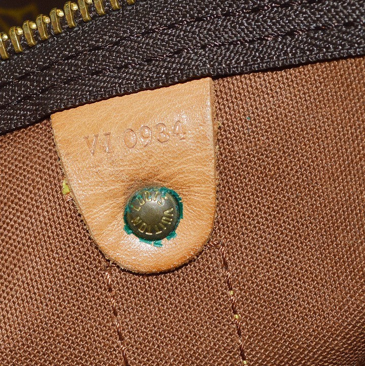 Louis Vuitton Louis Vuitton Keepall Bag Monogram Canvas Brown Canvas Travel Bag Bag (Pre-Loved)