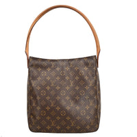 Louis Vuitton Louis Vuitton Monogram Looping Handbag Monogram Canvas Brown Canvas Shoulder Bag Bag (Pre-Loved)