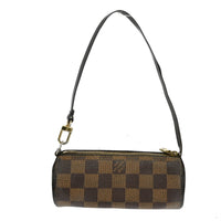 Louis Vuitton Papillon Pochette Damier Brown Canvas Clutche & Pouche Bag (Authentic Pre-Loved)