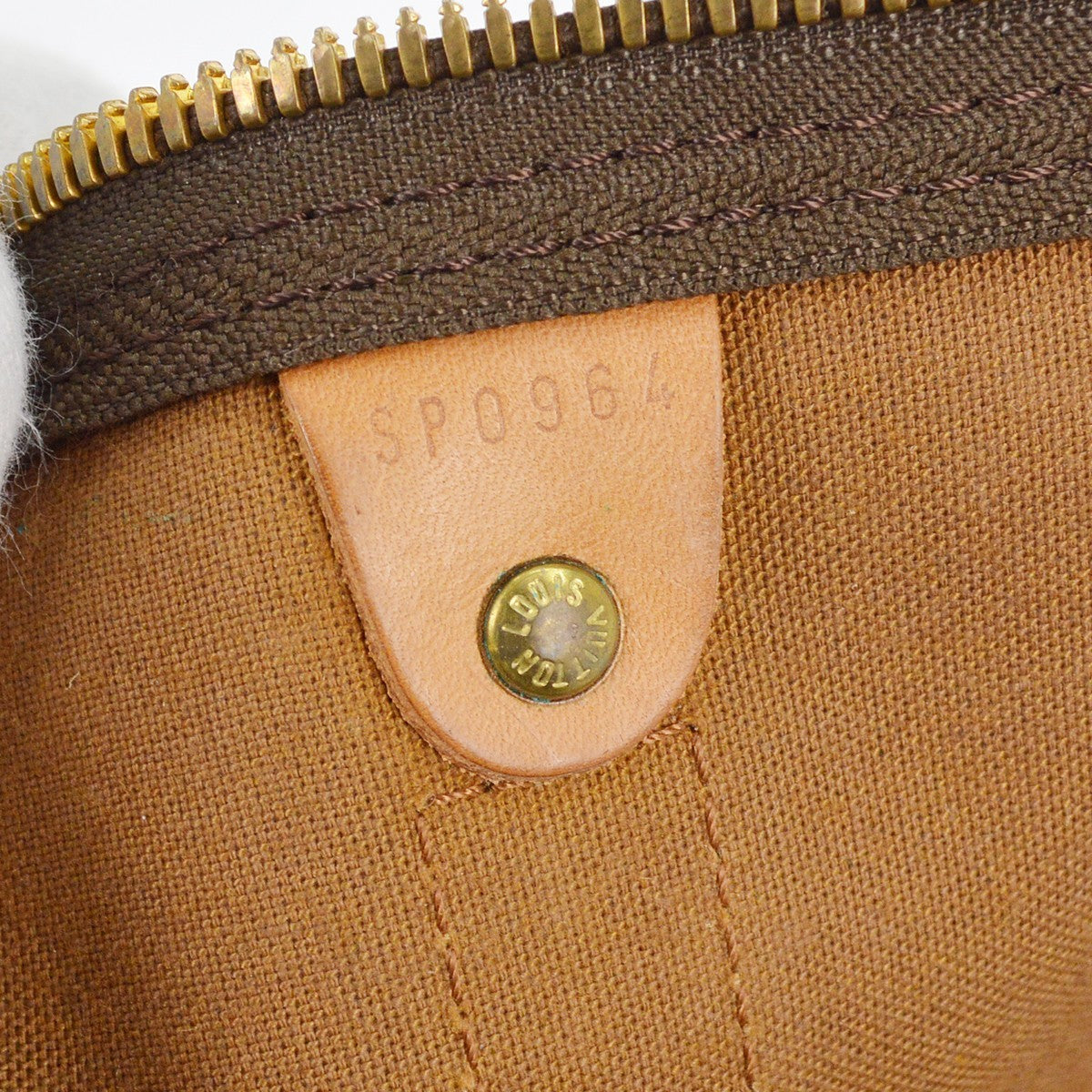 Louis Vuitton Louis Vuitton Keepall Bag Monogram Canvas Brown Canvas Travel Bag Bag (Pre-Loved)