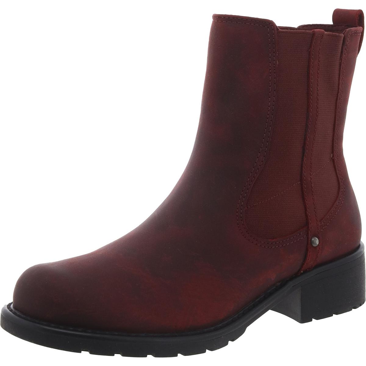Orinoco Club Womens Leather Pull On Ankle Boots