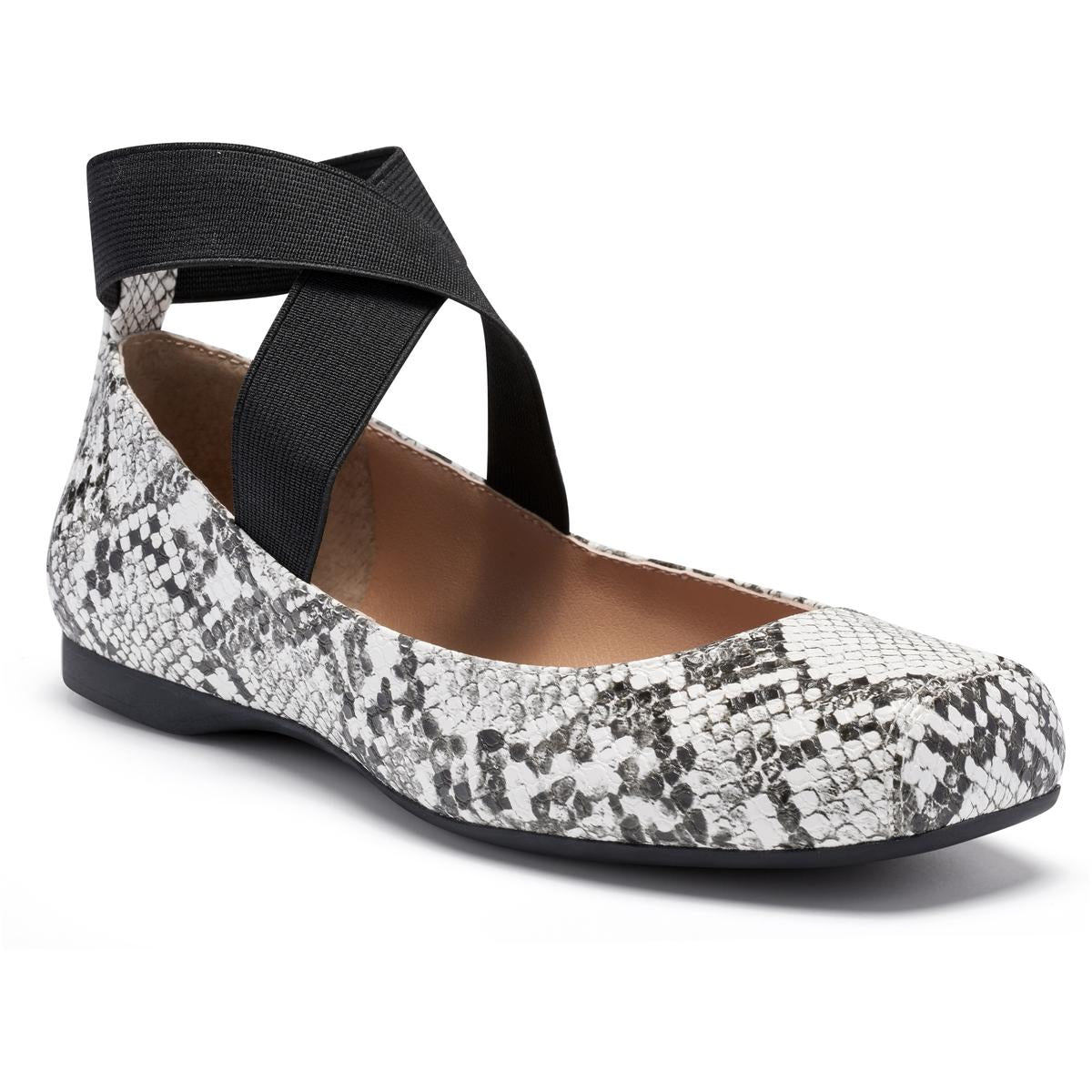 Jessica Simpson Womens Mandalaye Snake Print Ballet Flats